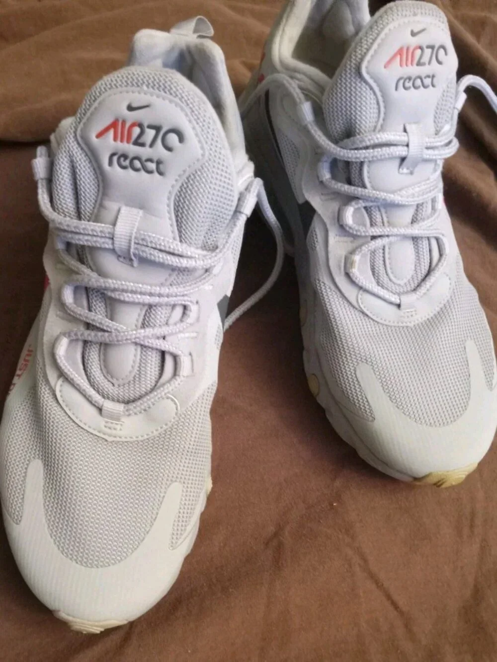 Nike Air Max 270, Gray, Men's Size 8-